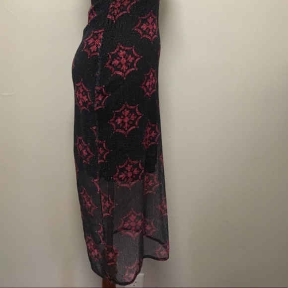 * 3/$12 Weston Wear Fishnet Bodycon Dress 202S170 - Picture 3 of 6